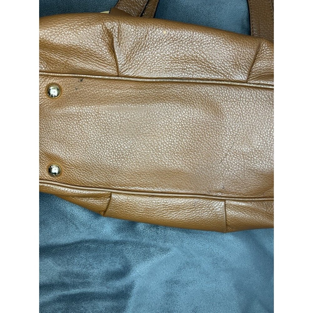 Michael Kors Fulton Large Leather East West Tote Bag luggage color - Picture 10 of 16